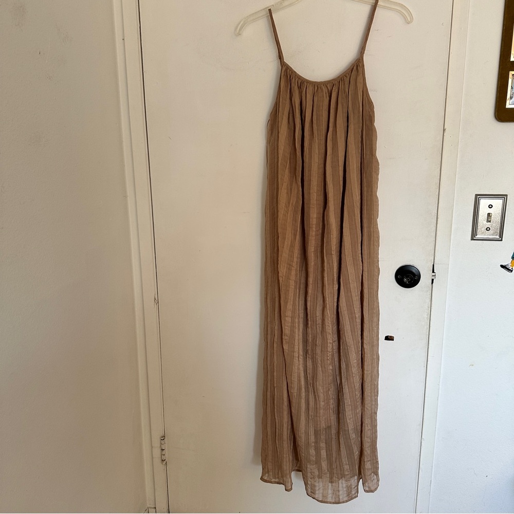 Mod Ref Tan Maxi Dress